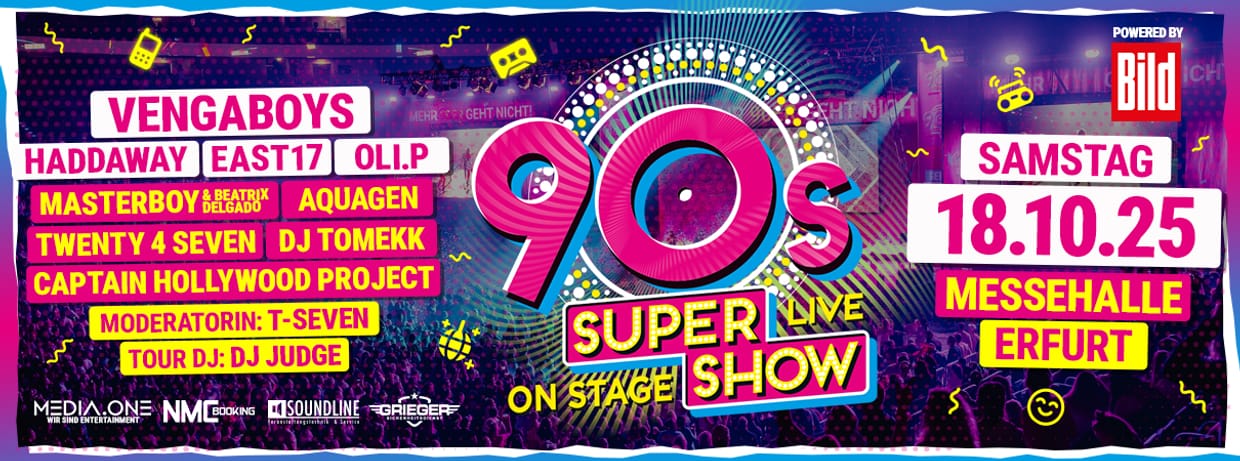 90s Super Show Erfurt 2025