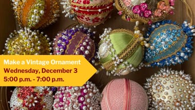 Make a Vintage Ornament