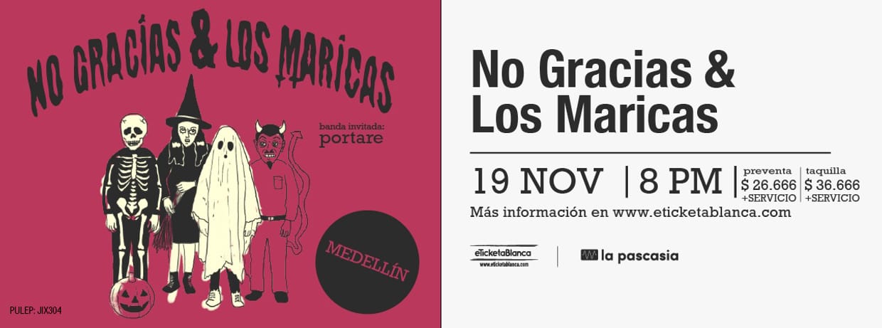 NO GRACIAS Y LOS MARICAS