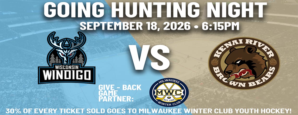 Wisconsin Windigo vs. Kenai River Brown Bears