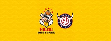 FILOU Oostende vs Liège Basket: 1/2e finale Play-offs 2e thuiswedstrijd