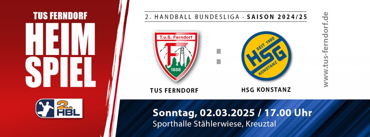 Heimspiel gegen HSG Konstanz