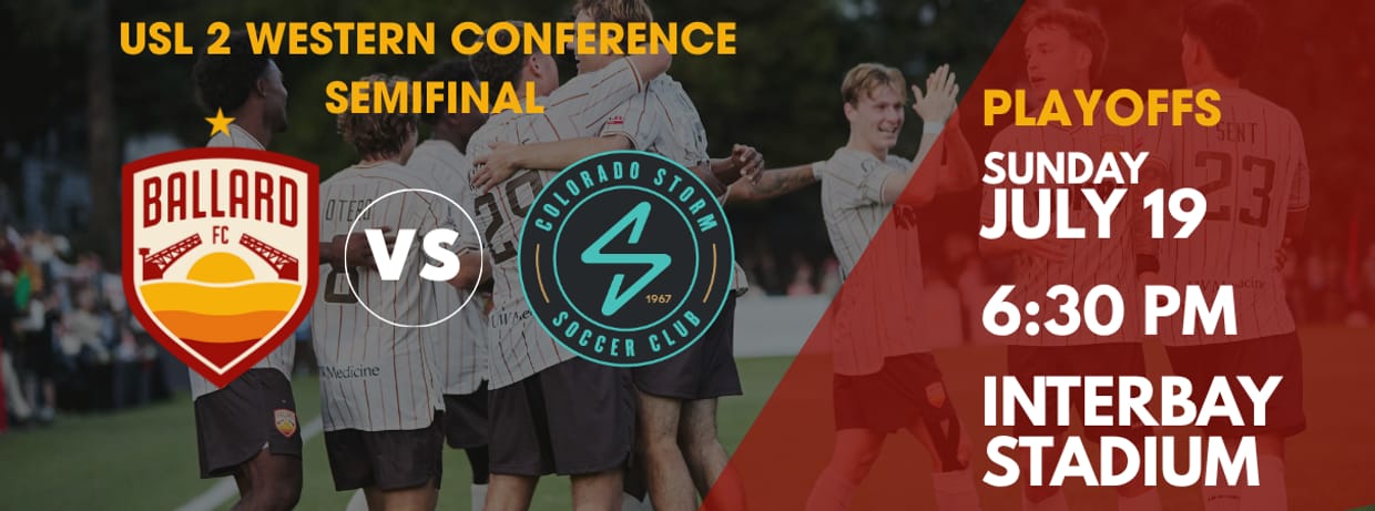 USL 2 Western Conference Semifinal: Ballard FC vs Colorado Storm