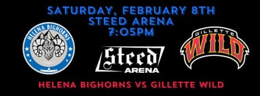 Helena Bighorns vs Gillette Wild