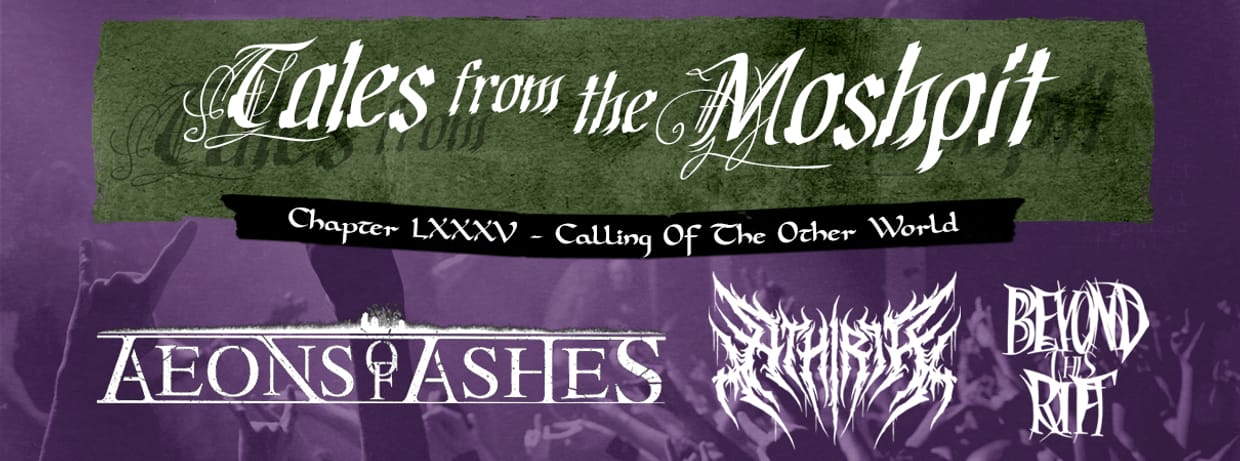 TALES FROM THE MOSHPIT - CHAPTER LXXXV - CALLING OF THE OTHER WORLD