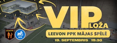 VIP LOŽA Leevon PPK mājas spēlē pret RFS-2 komandu