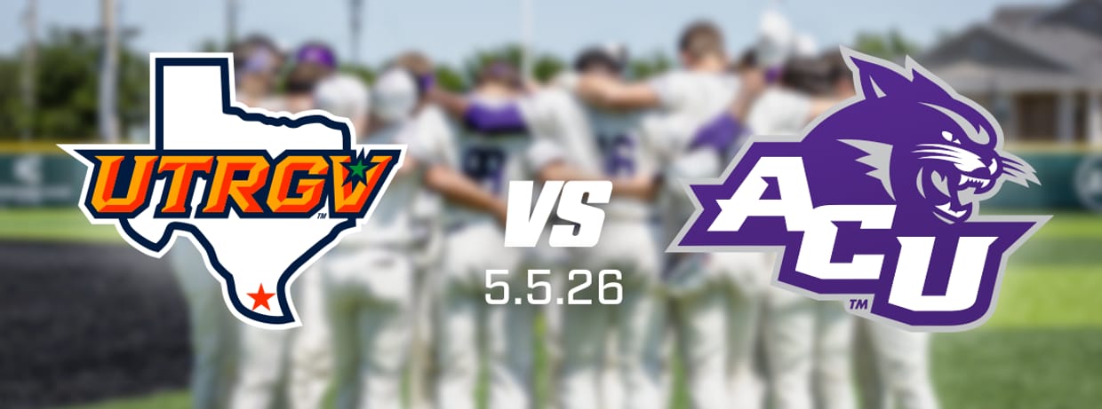 ACU Baseball VS UTRGV