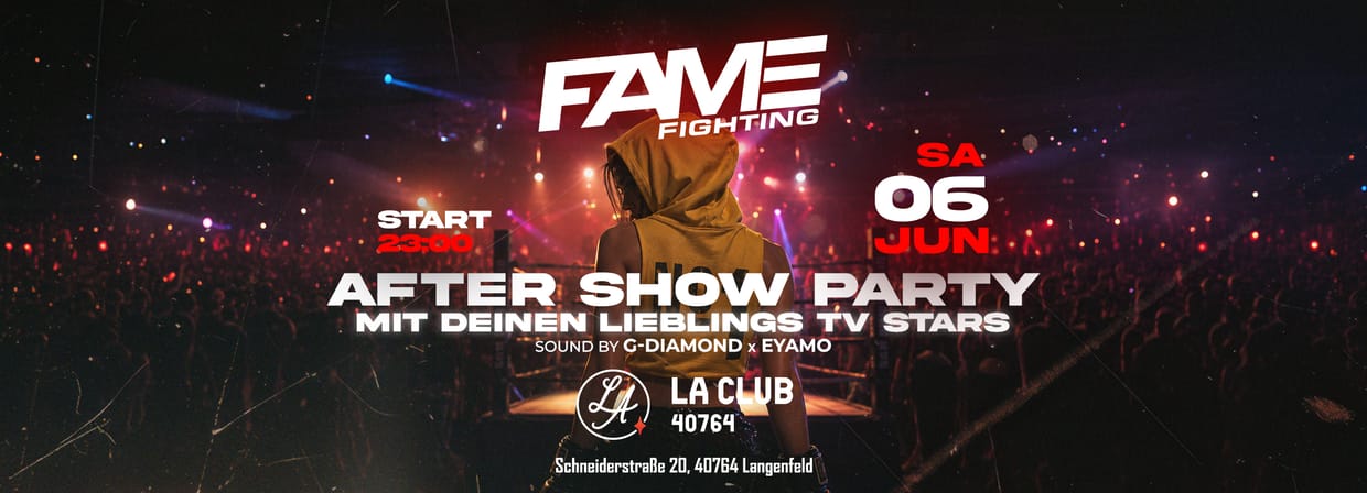Aftershow Party - Fame Fighting X Misfits Boxing
