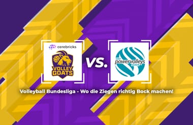 cerebricks VOLLEY GOATS vs. SWD powervolleys Düren