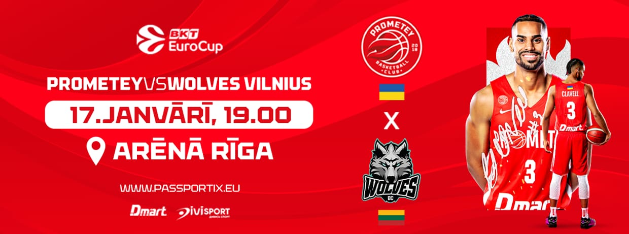 BKT EuroCup: BC PROMETEY vs BC WOLVES