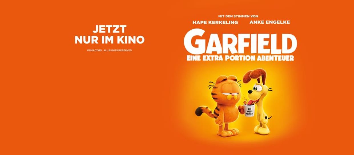 Kino: Garfield- Eine Extra Portion Abenteuer