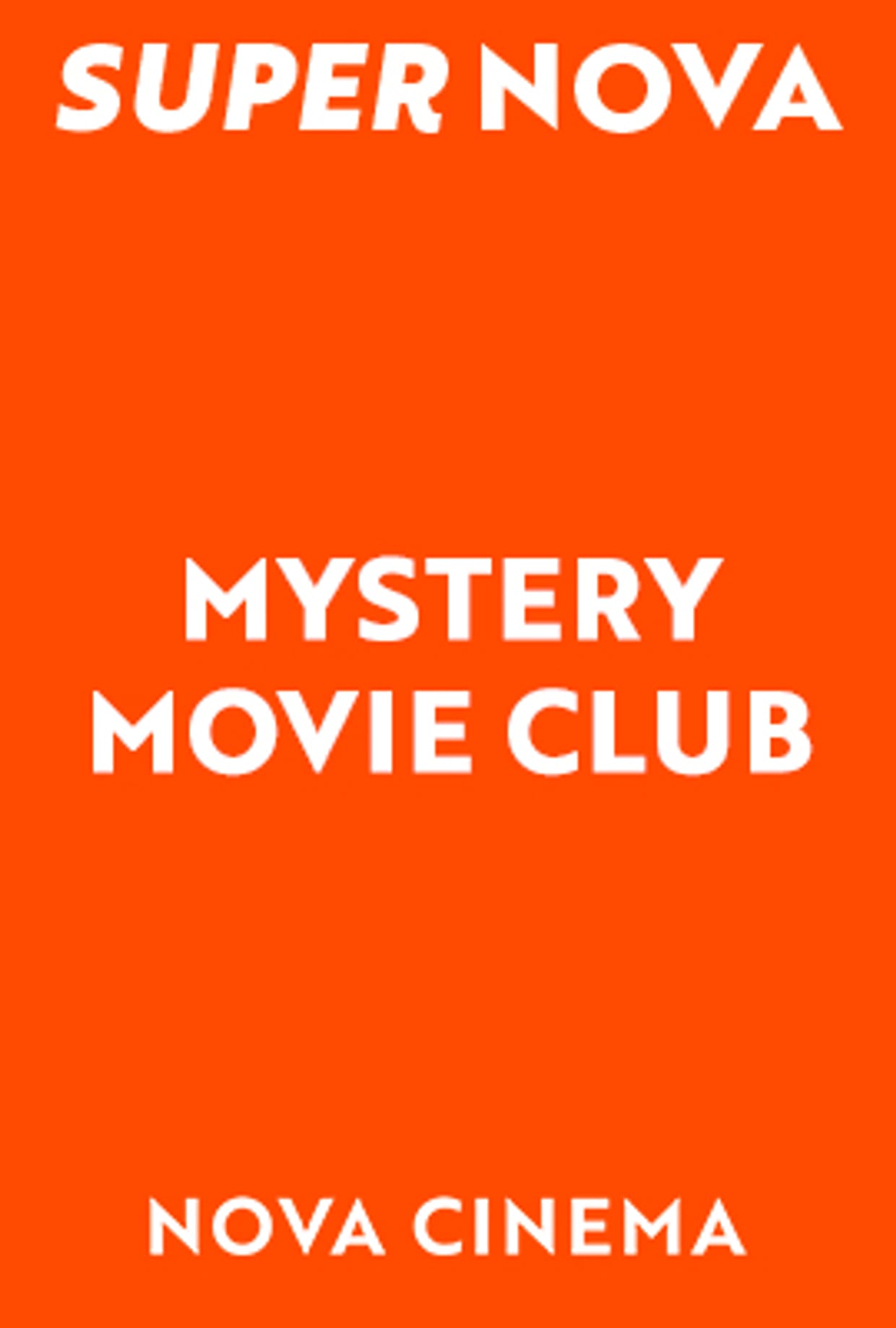 Mystery Movie Club