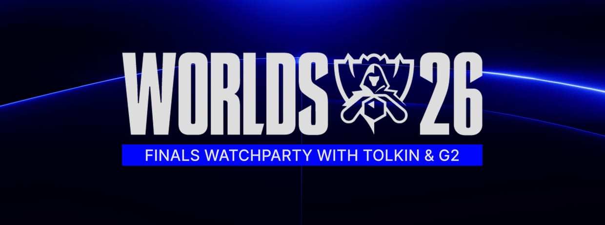 WORLDS FINALS Watchparty with Tolkin & G2