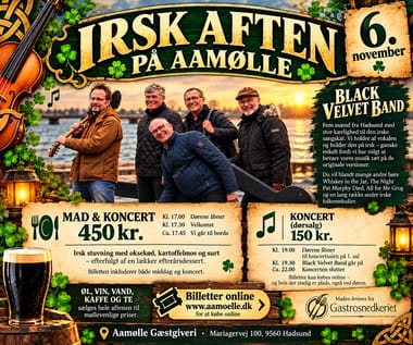 Irsk aften på Aamølle