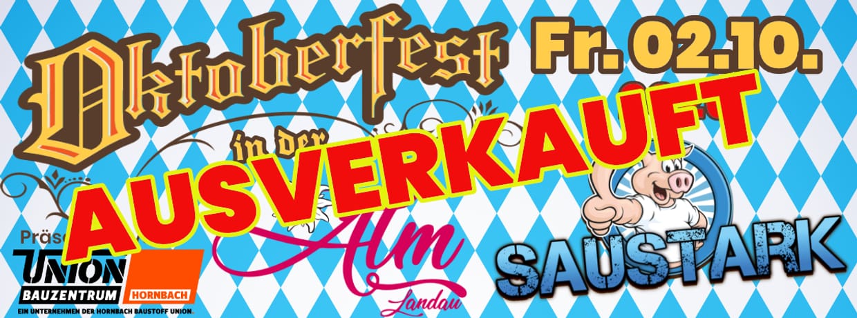 Oktoberfest 2026 - Saustark