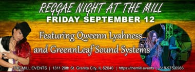 REGGAE NIGHT AT THE MILL! 