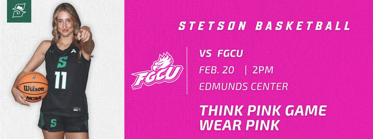 Stetson Women's Basketball vs FGCU