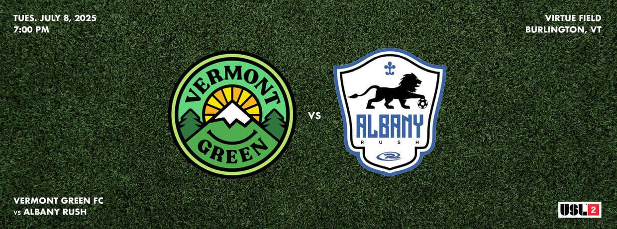 Vermont Green FC vs Albany Rush
