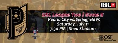 Peoria City vs. Springfield FC | July 11