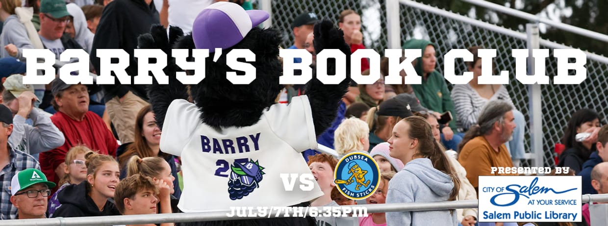 Barry's Book Club Presented by Salem Public Library