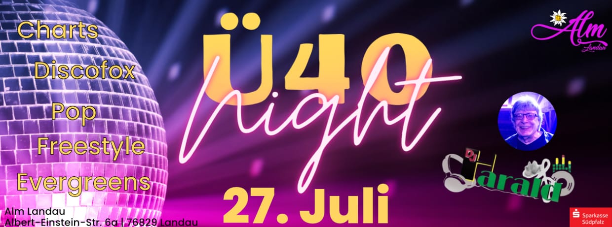 Ü40 Night im Beach