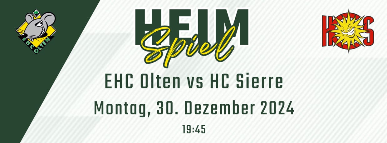 EHC Olten - HC Sierre