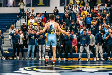 Augustana Wrestling vs SMSU