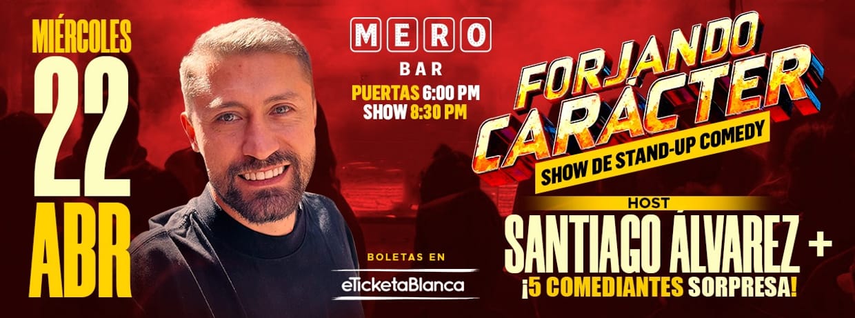 FORJANDO CARACTER: SHOW DE STAND-UP COMEDY