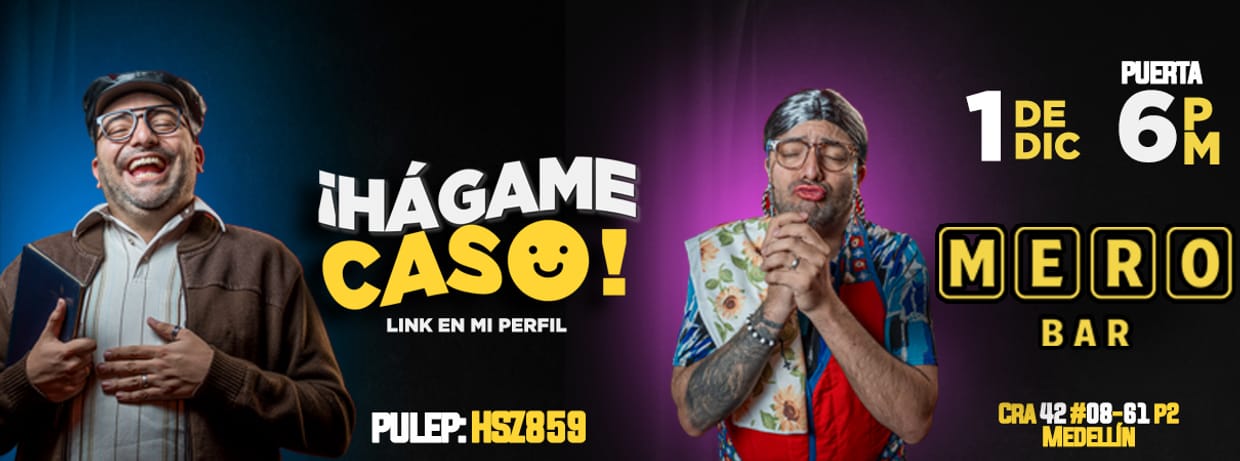  ANDRÉS TORRES: HÁGAME CASO (EN MERO BAR)