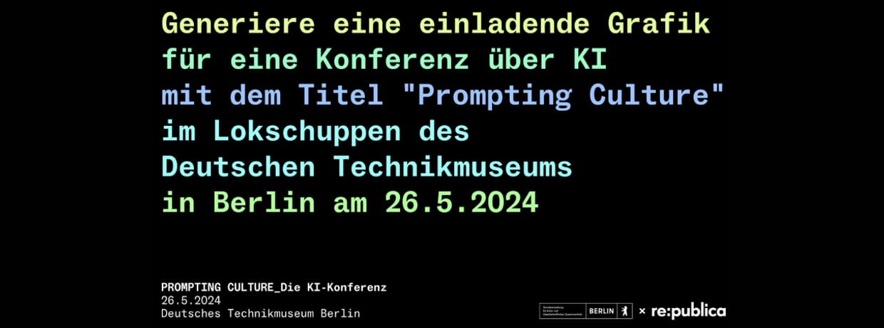 Prompting Culture_ Die KI-Konferenz