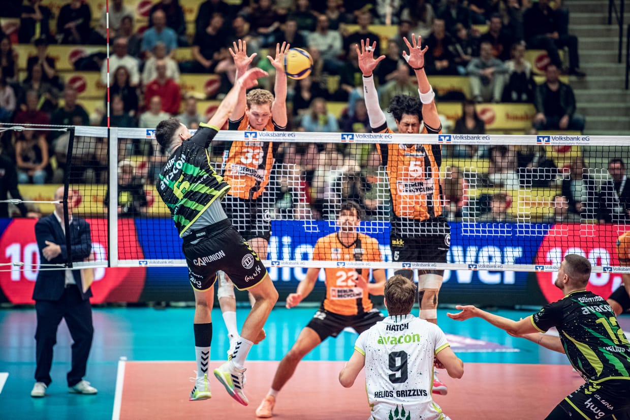 ZOI DVV-Pokal GRIZZLYS vs. BR Volleys