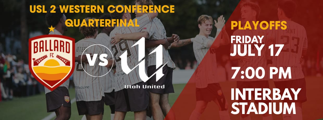 USL 2 Western Conference Quarterfinal: Ballard FC vs Utah United