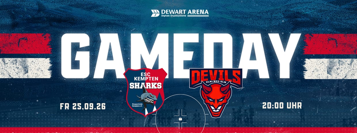 MATCHDAY vs. Devils Ulm/Neu-Ulm