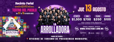 LA AROLLADORA BANDA EL LIMÓN 13/08/2026