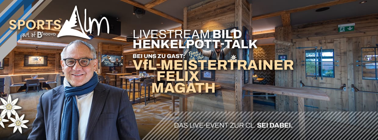 BILD Henkelpott-Talk mit Felix Magath