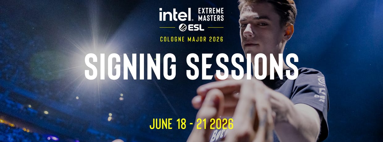 IEM Cologne Major 2026 Signing Sessions