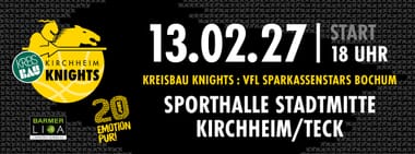 Kreisbau Knights vs. SparkassenStars Bochum