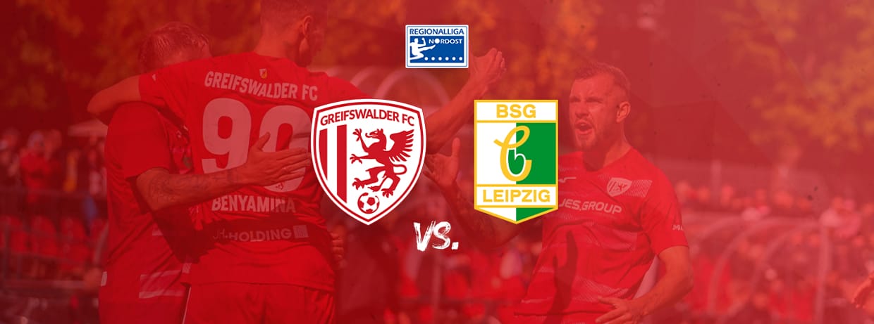 Greifswalder FC vs. BSG Chemie Leipzig