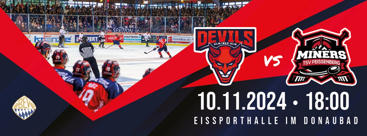 DEVILS Ulm/Neu-Ulm vs. TSV Peissenberg Miners