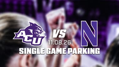 ACU WBB vs Northwestern Single Game Parking