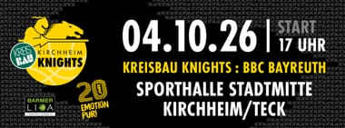 Kreisbau Knights vs. BBC Bayreuth