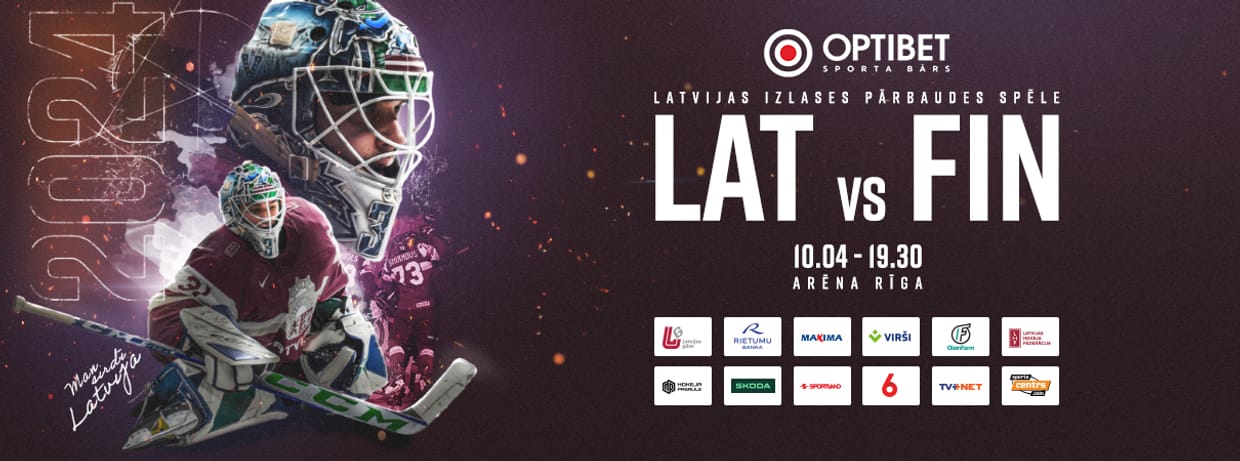 Latvija - Somija | 10. Aprīlis
