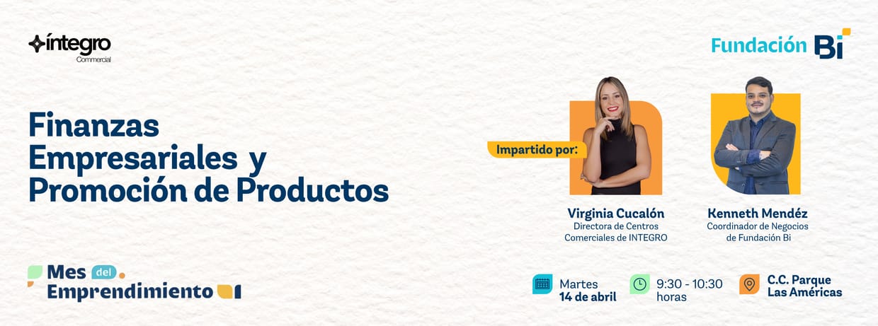 Finanzas Empresariales y Promoción de Productos Bi - INTEGRO