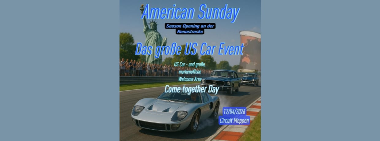American Sunday 04/26 – Track Ticket 