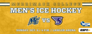 Men's Ice Hockey vs. Stonehill