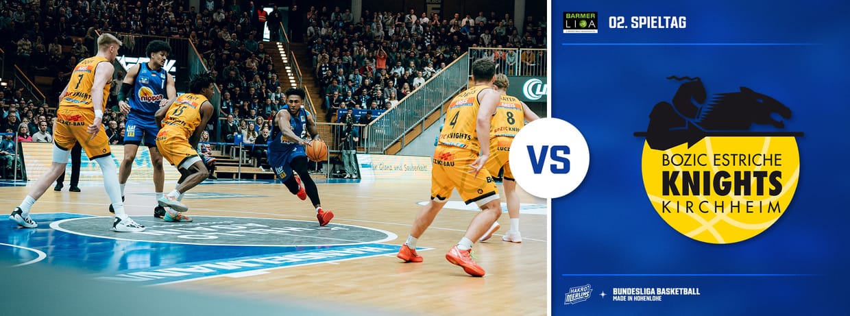 HAKRO Merlins vs. Bozic Estriche Kirchheim Knights