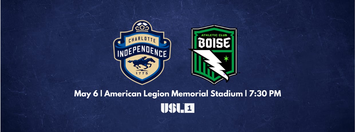 Charlotte Independence vs. Athletic Club Boise