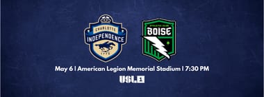 Charlotte Independence vs. Athletic Club Boise
