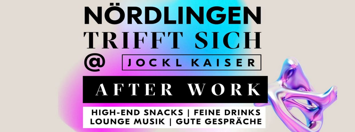 Nördlingen trifft sich | AFTER WORK | alle Termine