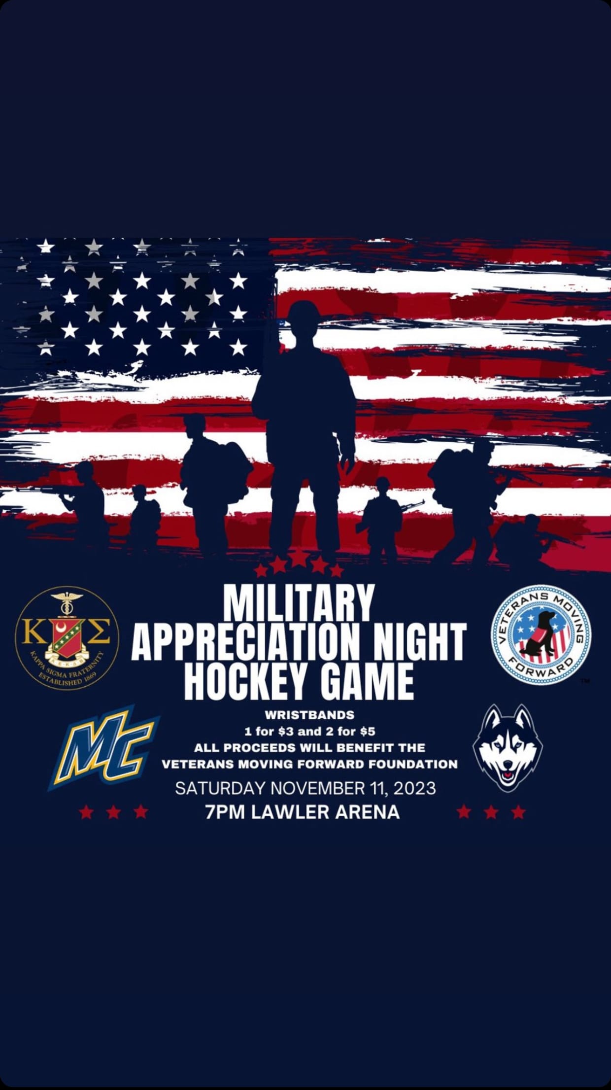 Kappa Sigma Military Appreciation Fundraiser